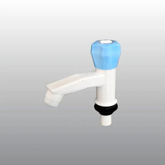 Urja Enterprise PVC Plastic Bib Cock/Water Taps for Kitchen Bathroom Wash Basins Pillar Cock (Pack of 1)(CP-606) Urja Enterprise