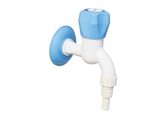 Urja Enterprise PVC Plastic Bib Cock/Water Taps for Kitchen Bathroom Wash Basins Nozzle Cock (Pack of 1)(CP-607) Urja Enterprise