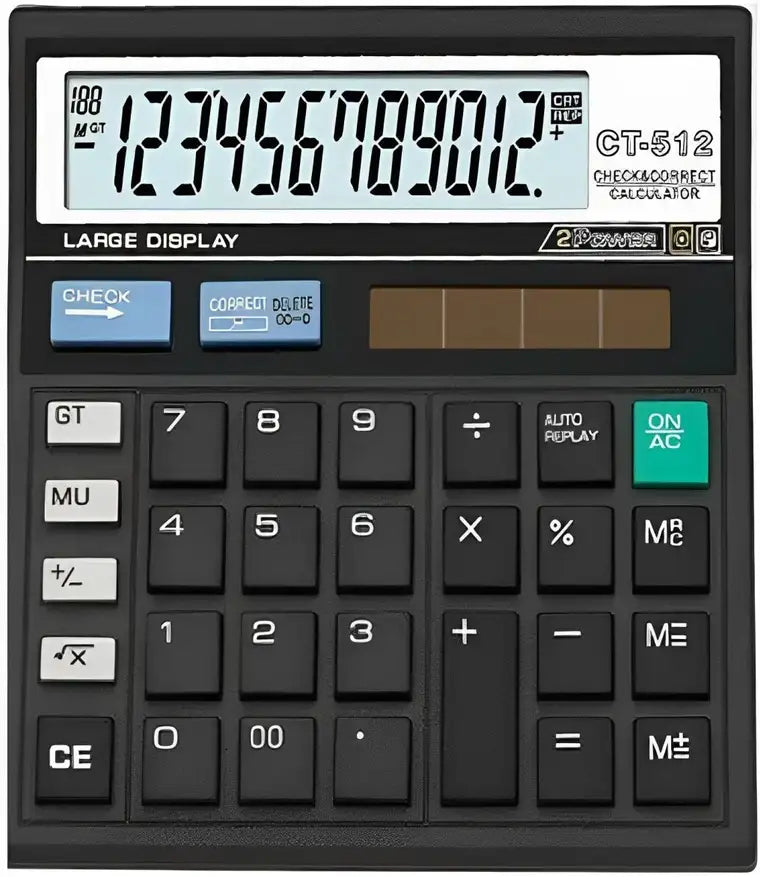 Urja Enterprise New Arrival TS-512GT Calculator Basic Calculator (12 Digit) CT-512 Basic Calculator (12 Digit)