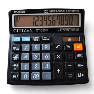 Urja Enterprise New Arrival CT-555N Calculator Basic Calculator (12 Digit) CT-555N Calculator (12 Digit)