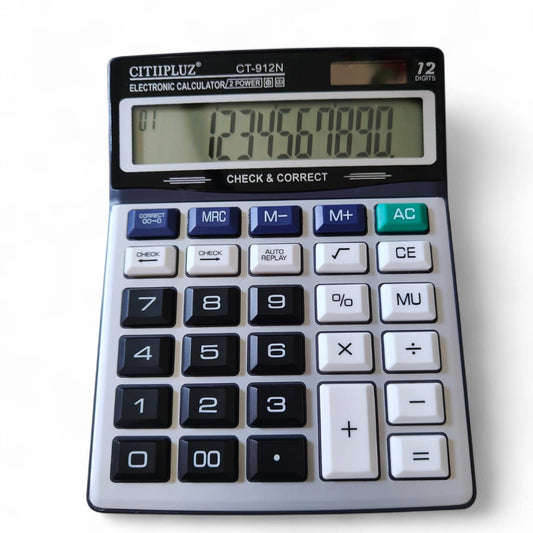 Urja Enterprise New Arrival CT-912N New Model Calculator Basic Calculator (12 Digit) CT-912N Basic Calculator (12 Digit)