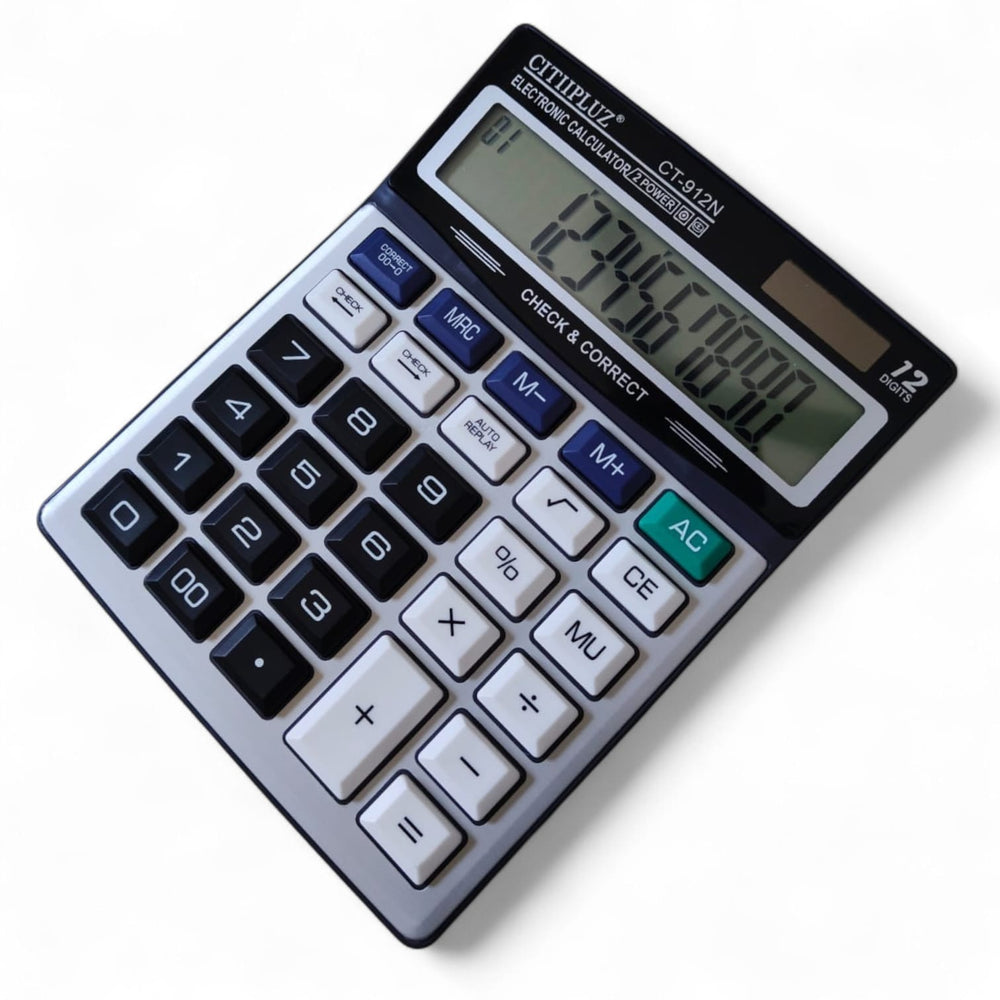 Urja Enterprise New Arrival CT-912N New Model Calculator Basic Calculator (12 Digit) CT-912N Basic Calculator (12 Digit)