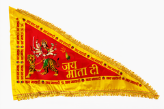 Urja Enterprise Heavy Mill Printed All Hindu Bhagwan & Mata Ji Flags (Dhwaj) (1.5 MTR) Jay Mata Ji