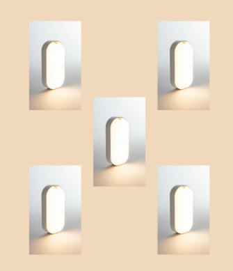 Urja Enterprise 9W Outdoor LED Bulkhead Wall & Ceiling Light – Mount Lamp for Balcony, Staircase, Parking, Terrace & Exterior Lighting (Multicolor)