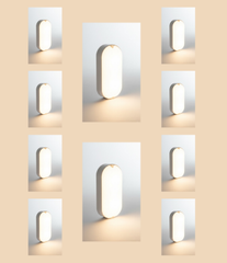 Urja Enterprise 9W Outdoor LED Bulkhead Wall & Ceiling Light – Mount Lamp for Balcony, Staircase, Parking, Terrace & Exterior Lighting (Multicolor)