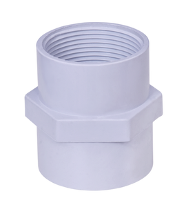 Urja Enterprise PVC Pipe Fitting FTA Pipe Fitting – Leak-Proof, Corrosion-Resistant Joint for Residential & Industrial Plumbing Systems (Pack of 1) 63 mm (2 inch)