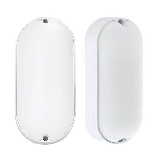 Urja Enterprise 9W Outdoor LED Bulkhead Wall & Ceiling Light – Mount Lamp for Balcony, Staircase, Parking, Terrace & Exterior Lighting (Multicolor)