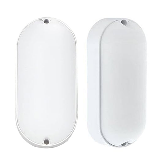 Urja Enterprise 9W Outdoor LED Bulkhead Wall & Ceiling Light – Mount Lamp for Balcony, Staircase, Parking, Terrace & Exterior Lighting (Multicolor)