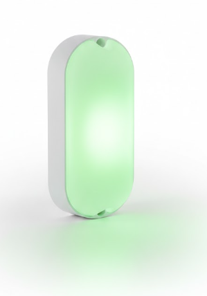 Urja Enterprise 9W Outdoor LED Bulkhead Wall & Ceiling Light – Mount Lamp for Balcony, Staircase, Parking, Terrace & Exterior Lighting (Multicolor) Pack of 1 Green