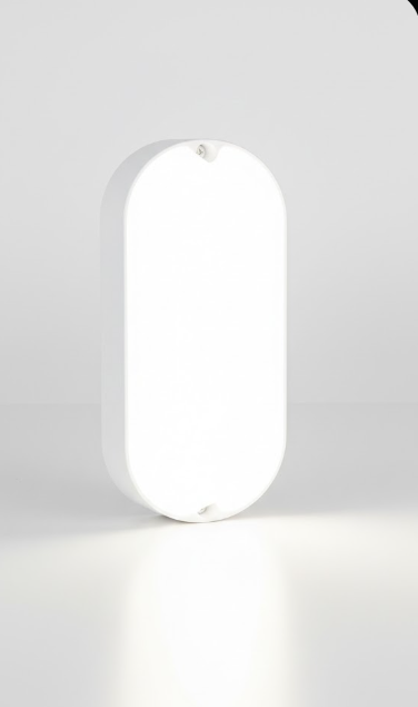 Urja Enterprise 9W Outdoor LED Bulkhead Wall & Ceiling Light – Mount Lamp for Balcony, Staircase, Parking, Terrace & Exterior Lighting (Multicolor) Pack of 1 Clear