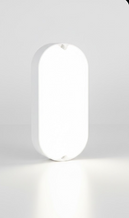 Urja Enterprise 9W Outdoor LED Bulkhead Wall & Ceiling Light – Mount Lamp for Balcony, Staircase, Parking, Terrace & Exterior Lighting (Multicolor) Pack of 1 Clear