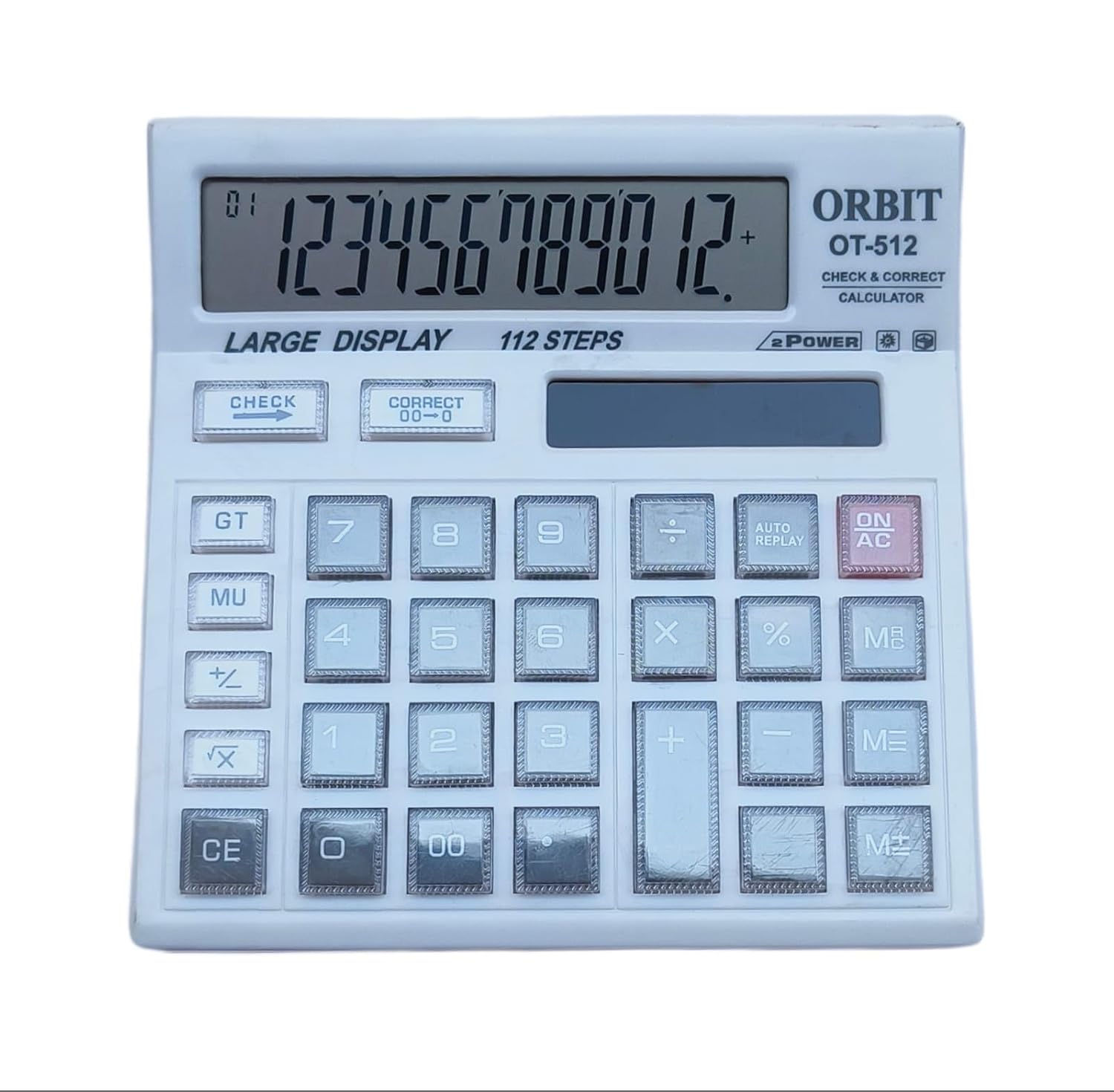 Orbit Basic Calculator (12 Digit OT-512WTC Basic Calculator (Multicolor)