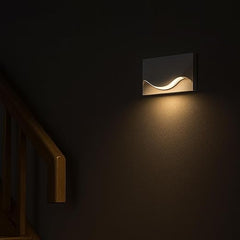 Urja Enterprise Premium 4 Module ITALLIC Smiley Foot Light – White Modular Recessed Step & Wall Light for Modern Interior Staircase Lighting