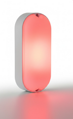 Urja Enterprise 9W Outdoor LED Bulkhead Wall & Ceiling Light – Mount Lamp for Balcony, Staircase, Parking, Terrace & Exterior Lighting (Multicolor) Pack of 1 Red