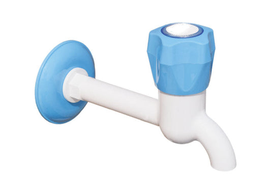 Urja Enterprise PVC Plastic Bib Cock/Water Taps for Kitchen Bathroom Wash Basins Long Body 90degree (Pack of 1)(CP-604) Urja Enterprise