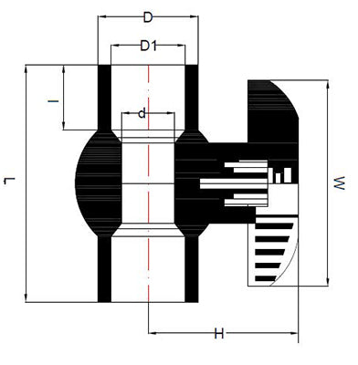 Urja Enterprise Compact Ball Valve Fitting for ASTM Pipes (Finolex) Finolex