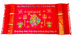 Urja Enterprise Divine Aari Bharat Embroidered Shawl Bahuchar Maa