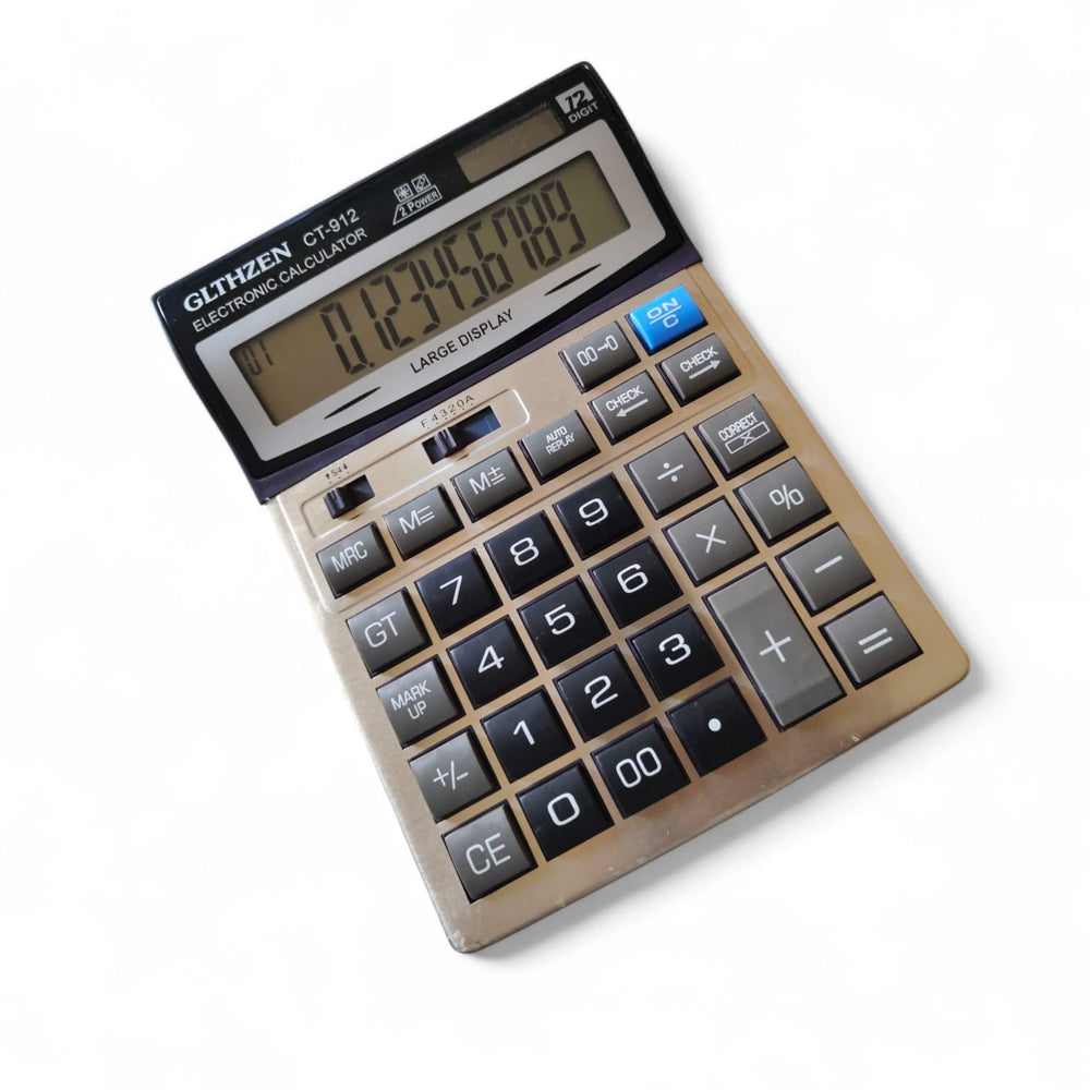 Urja Enterprise New Arrival CT-912 New Model Calculator Basic Calculator (12 Digit) CT-912 Basic Calculator (12 Digit)