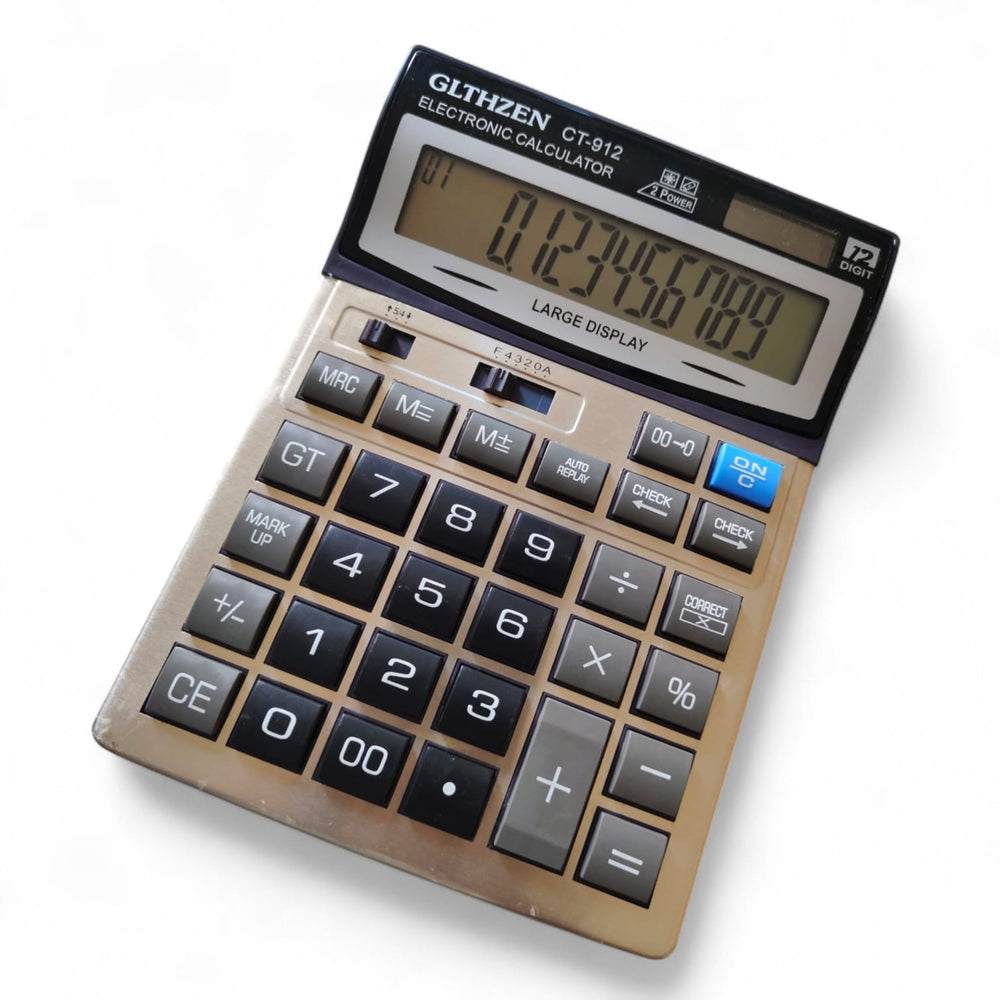 Urja Enterprise New Arrival CT-912 New Model Calculator Basic Calculator (12 Digit) CT-912 Basic Calculator (12 Digit)