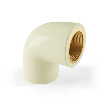 Urja Enterprise 90° CPVC Brass Elbow – Finolex Compatible, Leak-Proof Plumbing Fitting 1”