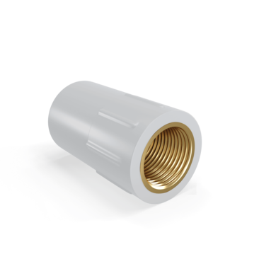 Finolex Brass-Insert Female Threaded Adapter – Secure uPVC Connection – IS 7834 Standard – Size 25 × 20 mm (¾″ × ½″) Finolex