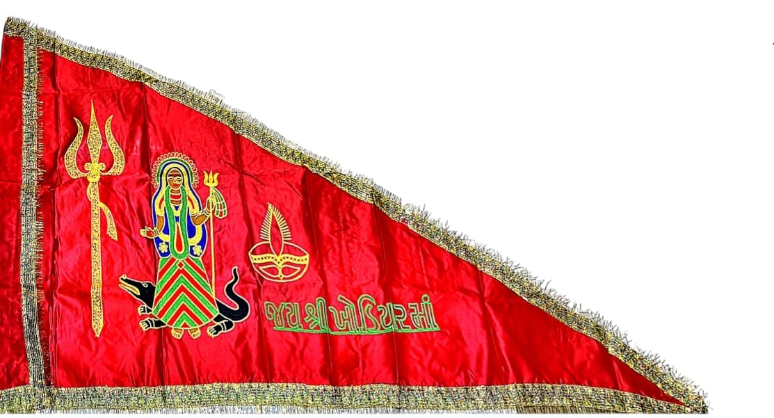 Urja Enterprise Embroidered All Hindu Bhagwan & Mata Ji Flags (Dhwaj)