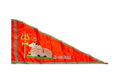 Urja Enterprise Embroidered All Hindu Bhagwan & Mata Ji Flags (Dhwaj) Om Namah Shivay