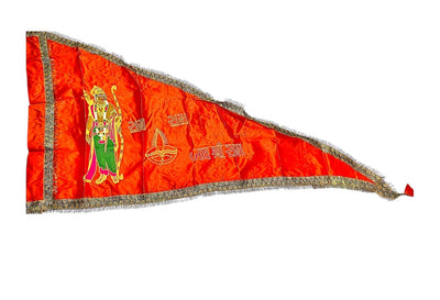 Urja Enterprise Embroidered All Hindu Bhagwan & Mata Ji Flags (Dhwaj) Jay Shree Ram