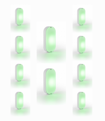 Urja Enterprise 9W Outdoor LED Bulkhead Wall & Ceiling Light – Mount Lamp for Balcony, Staircase, Parking, Terrace & Exterior Lighting (Multicolor)