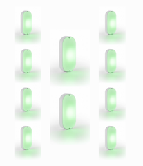 Urja Enterprise 9W Outdoor LED Bulkhead Wall & Ceiling Light – Mount Lamp for Balcony, Staircase, Parking, Terrace & Exterior Lighting (Multicolor)