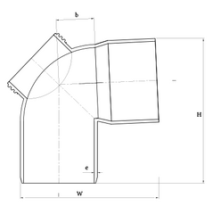 Urja Enterprise Finolex SWR Bend 87.5 - Door Finolex