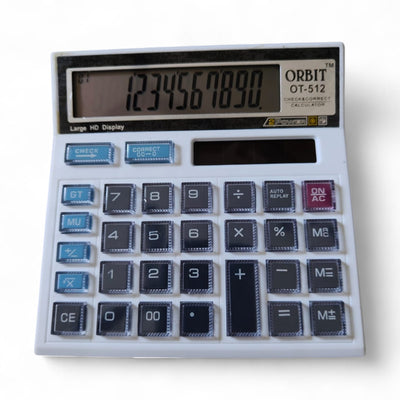 Urja Enterprise New Arrival OT-512 Calculator Basic Calculator (12 Digit) OT-512 Calculator (12 Digit)