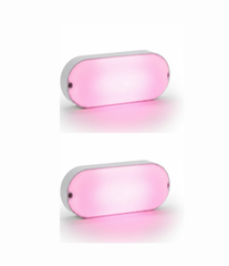 Urja Enterprise 9W Outdoor LED Bulkhead Wall & Ceiling Light – Mount Lamp for Balcony, Staircase, Parking, Terrace & Exterior Lighting (Multicolor)