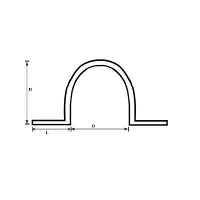 Urja Enterprise – Finolex Powder Coated Metal Clamp for CPVC Pipe Urja Enterprise