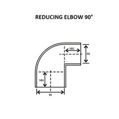 Urja Enterprise Agricultural Pipe Fitting - Reducer Elbow 90 Degree (Finolex) Finolex