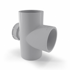 Urja Enterprise Finolex SWR Tee - Double Socket Plain Door Fitting Finolex
